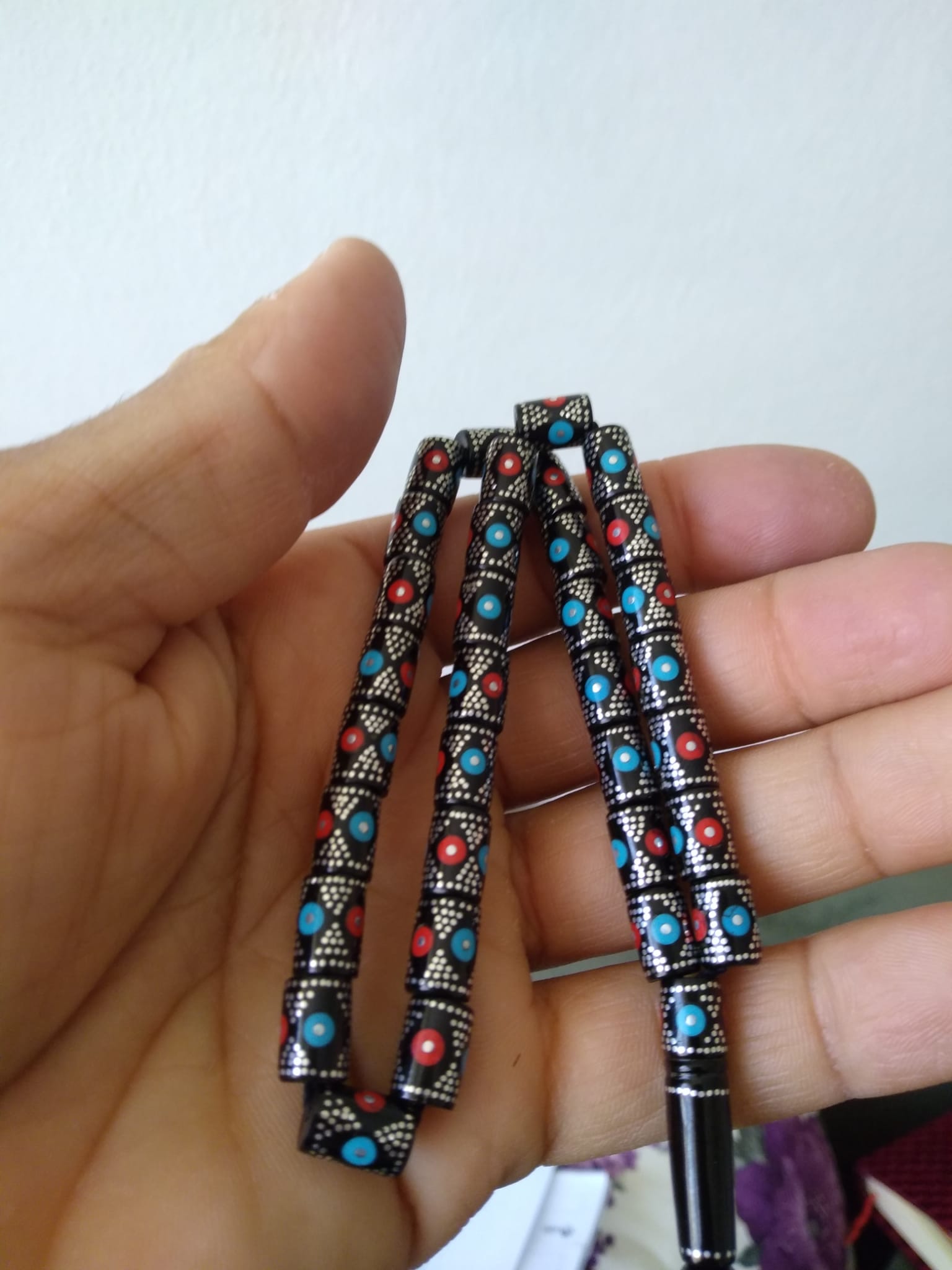 Hakiki Erzurum Oltu  Firuze Mercan Işleme Kesme Oltu Taşı Tesbih