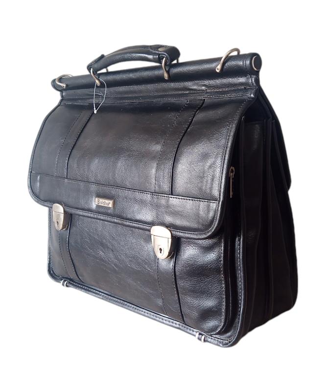 Geniş Boy Anahtarlı Evrak Çantası Kaliteli Suni Deri Evrak Çantası, Laptop Çantası İş Çantası Çok Gözlü