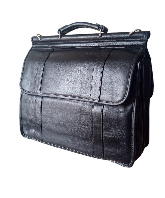 Geniş Boy Anahtarlı Evrak Çantası Kaliteli Suni Deri Evrak Çantası, Laptop Çantası İş Çantası Çok Gözlü