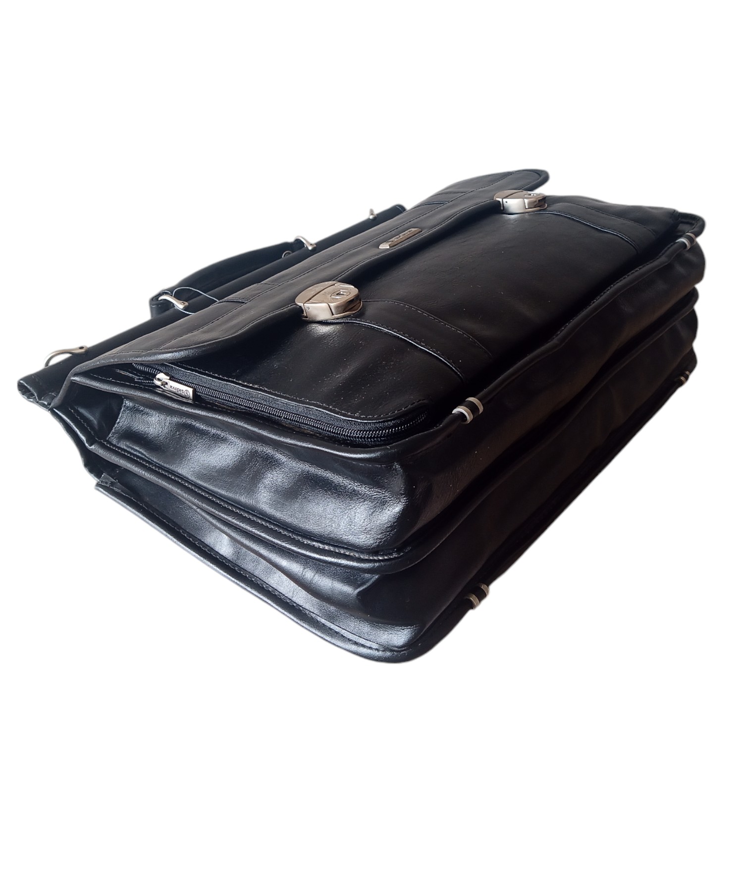 Geniş Boy Anahtarlı Evrak Çantası Kaliteli Suni Deri Evrak Çantası, Laptop Çantası İş Çantası Çok Gözlü