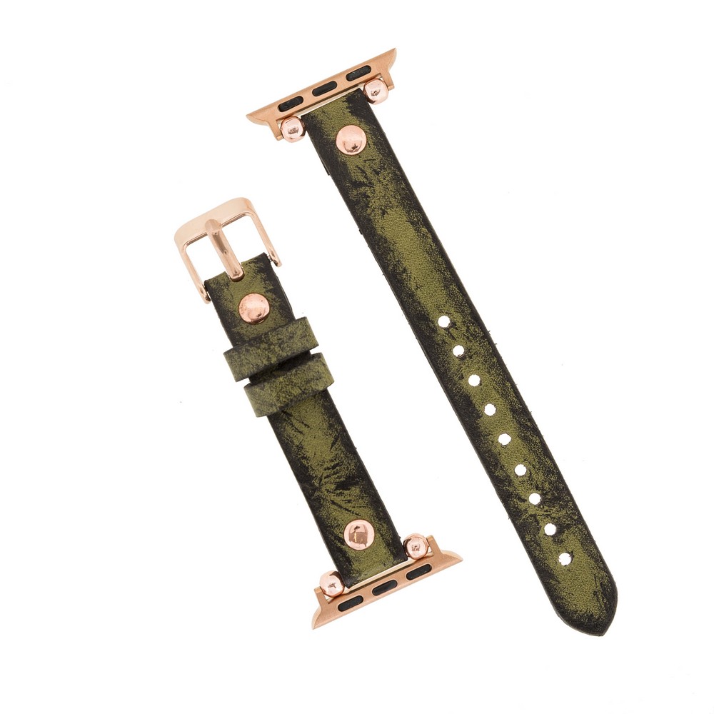 Apple Watch Uyumlu Deri Kordon 38-40-41mm RT V25SEF