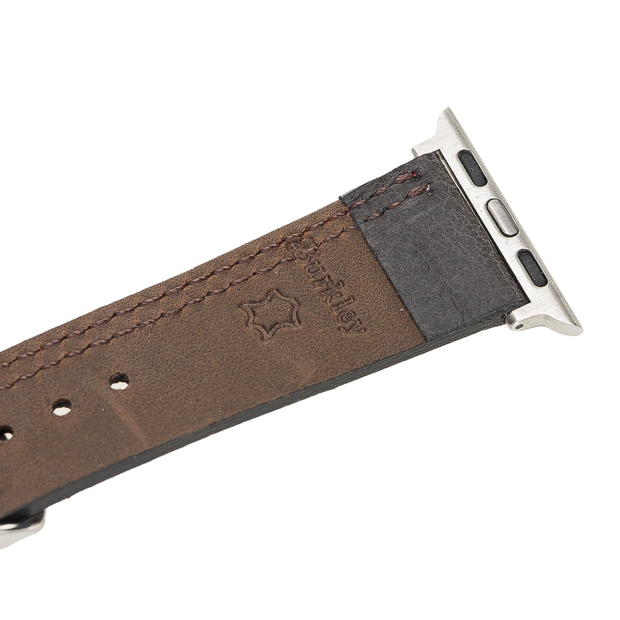 Apple Watch Uyumlu Deri Kordon 38-40-41mm BA3 TN01