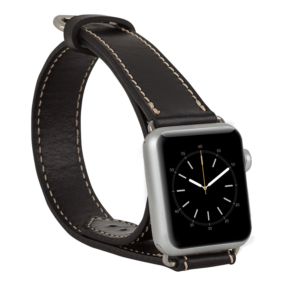 Apple Watch Uyumlu Deri Kordon 38-40-41mm DT RST1