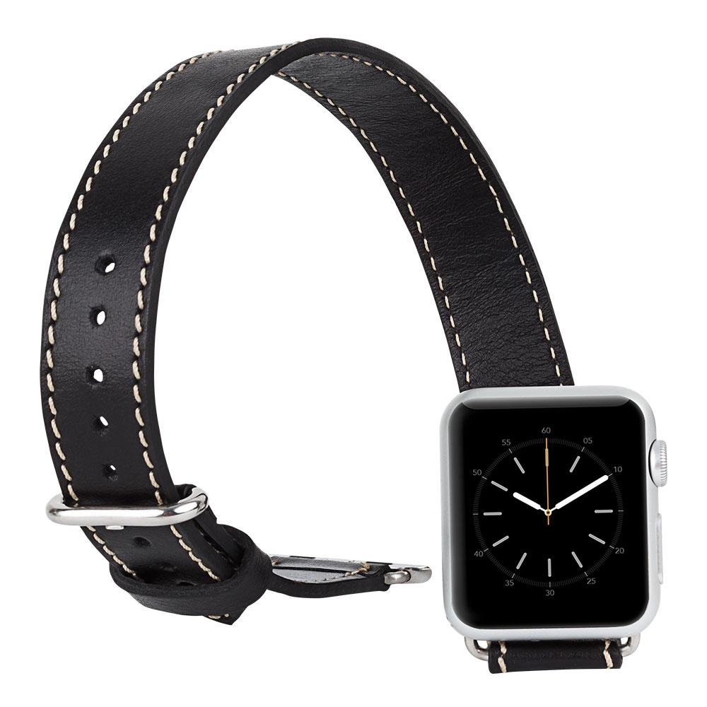 Apple Watch Uyumlu Deri Kordon 38-40-41mm DT RST1