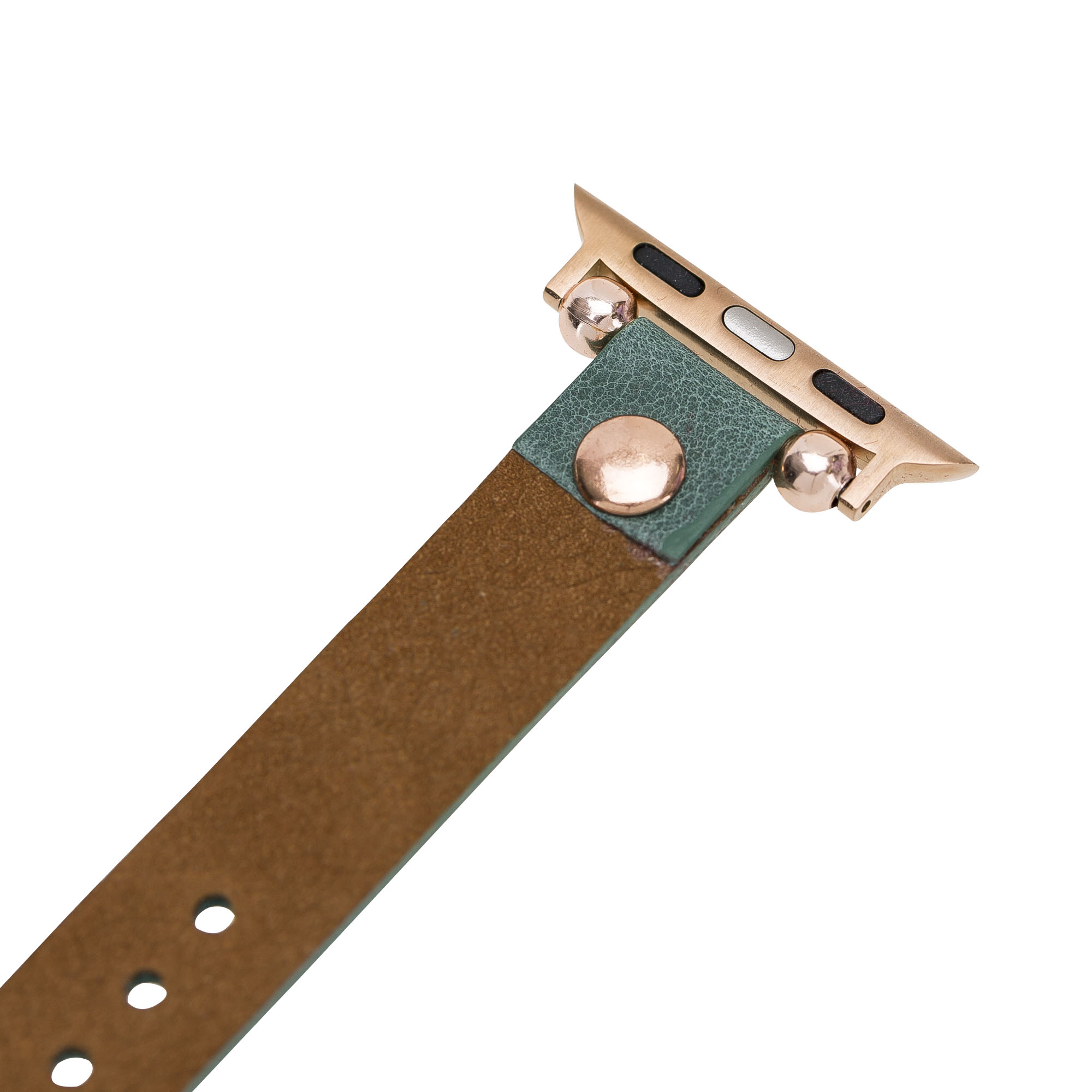 Apple Watch Uyumlu Deri Kordon 42-44-45mm Ferro RT CZ12