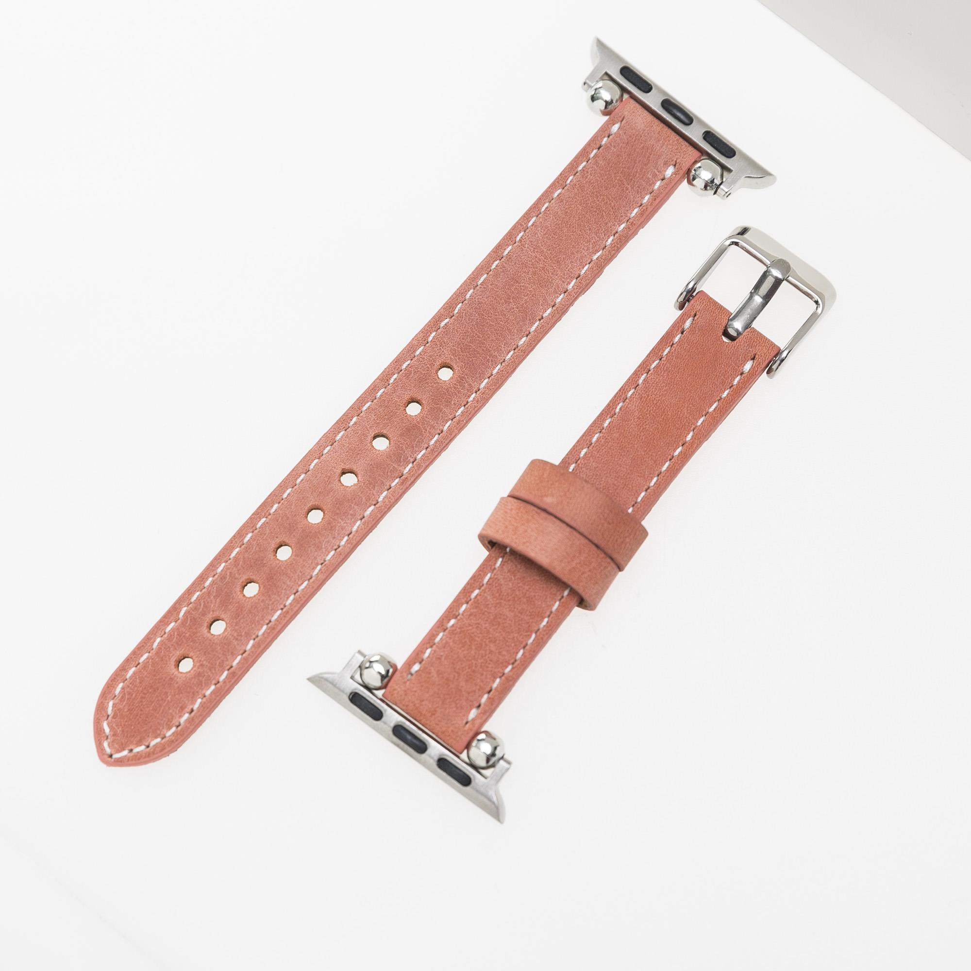 Apple Watch Uyumlu Deri Kordon 38-40-41mm Slim G17