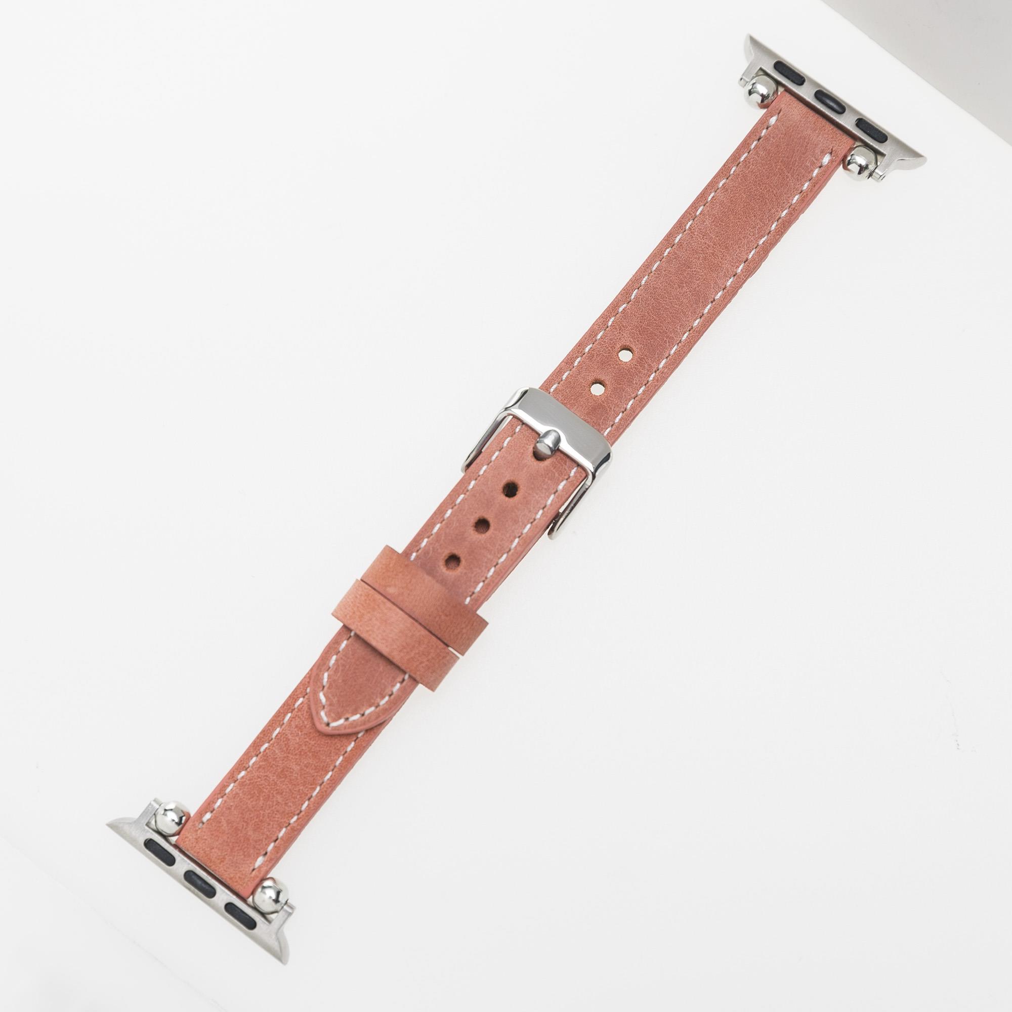 Apple Watch Uyumlu Deri Kordon 38-40-41mm Slim G17