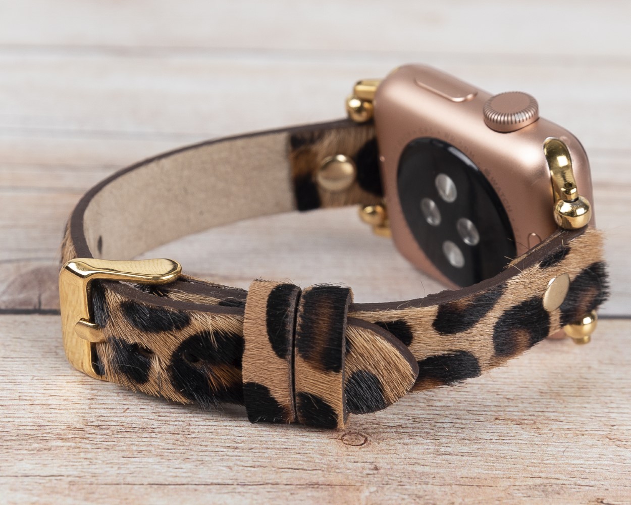 Apple Watch Uyumlu Deri Kordon 38-40-41mm GT LEO1N