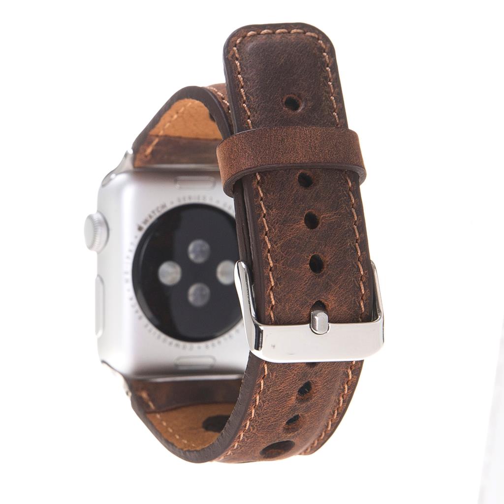 Apple Watch Uyumlu Deri Kordon 42-44-45mm ARK G2