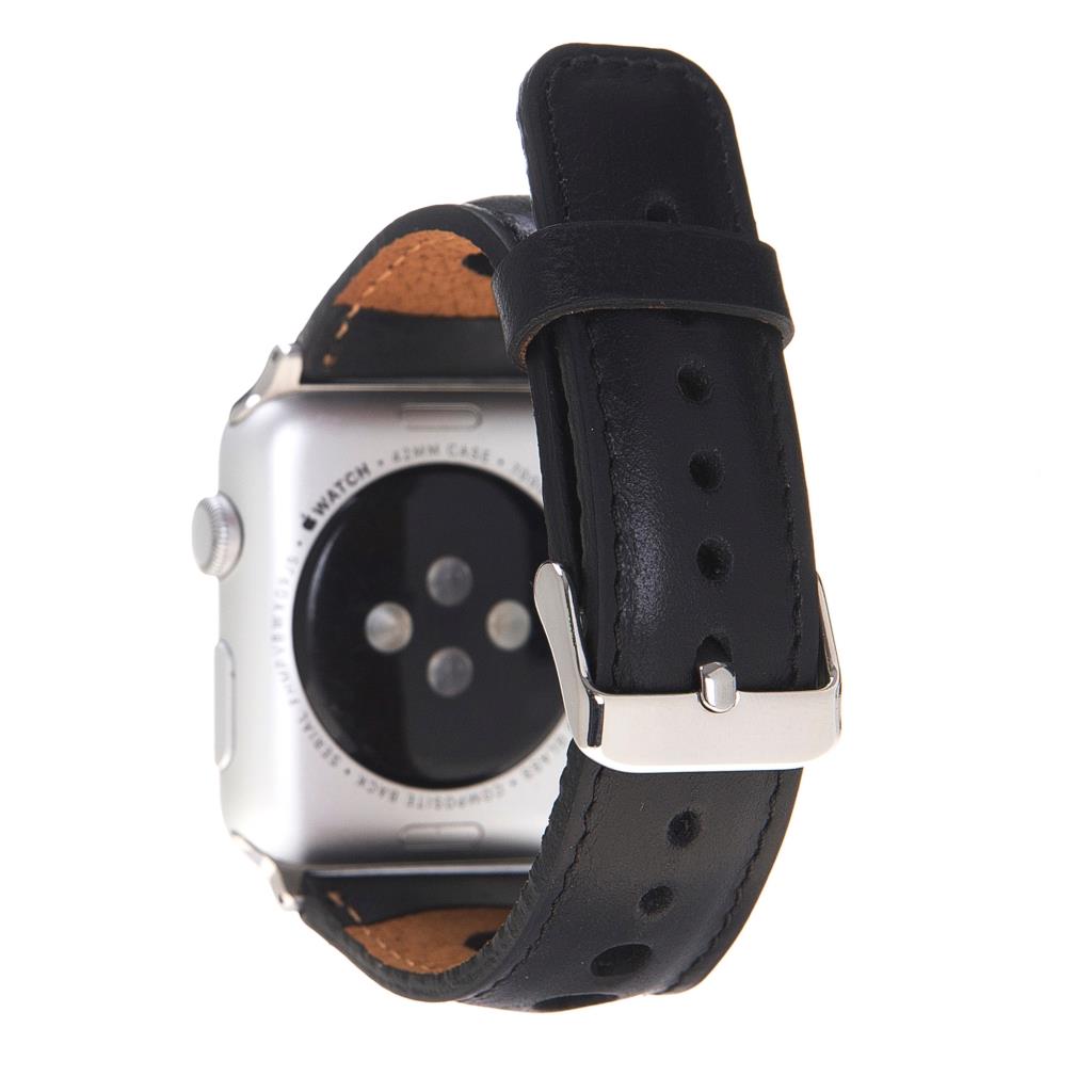 Apple Watch Uyumlu Deri Kordon 42-44-45mm ARK RST1