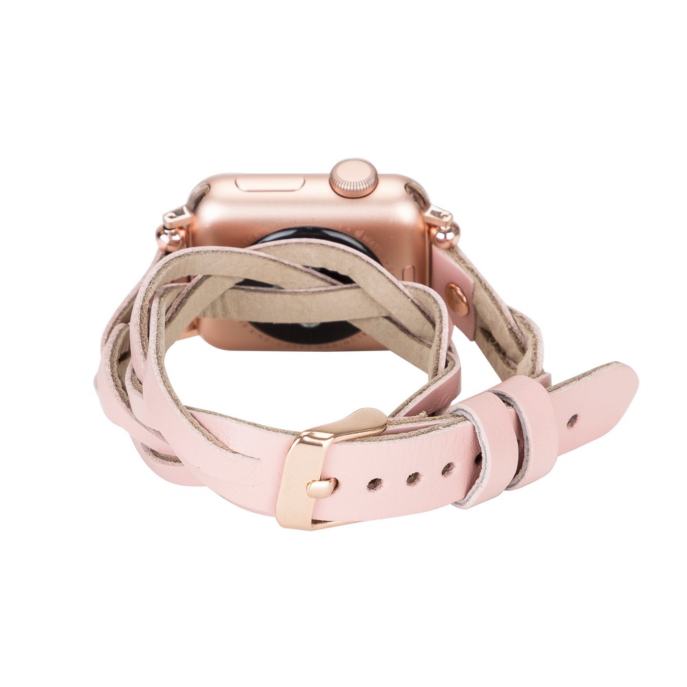 Apple Watch Uyumlu Deri Kordon 38-40-41mm DT RT NU2