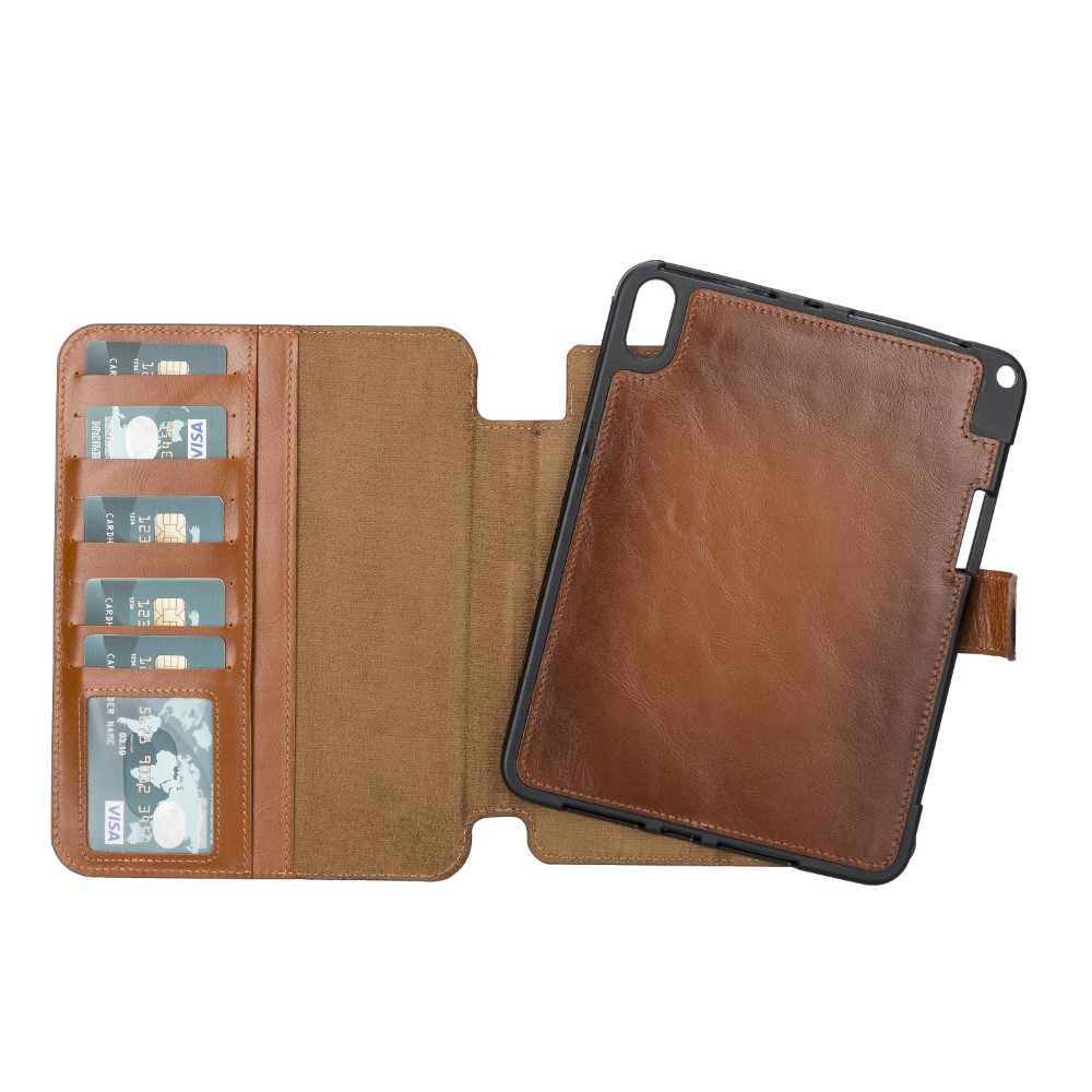 Apple iPad mini 6.nesil Uyumlu 8.3 inç Deri Kılıf RST2EF