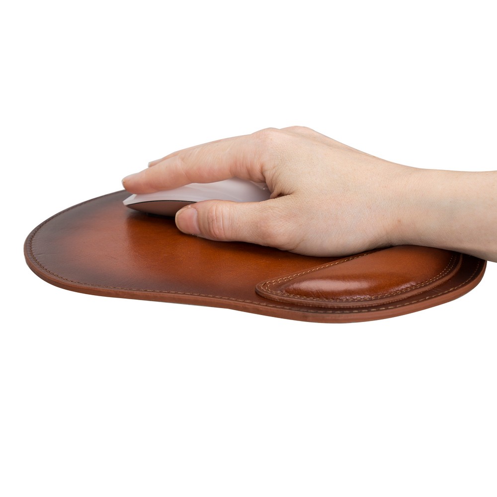 Bileklikli Deri Mouse Pad RST2EF Taba