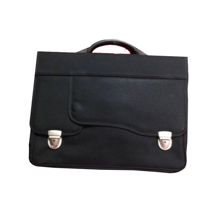      LAPTOP EVRAK OMUZ ASKILI ÇANTA KALİTELİ KUMAŞ SİYAH RENKLİ