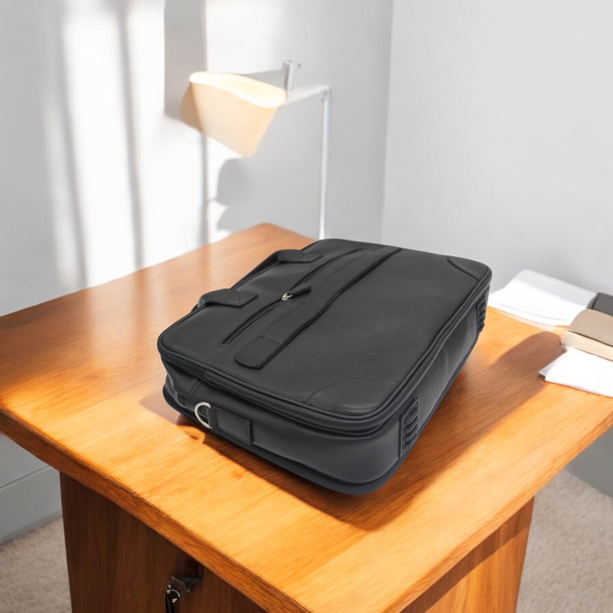 Gerçek Deri  Evrak Çantası, Laptop Çantası İş Çantası Üst Kalite Çanta 30x41x11 cm