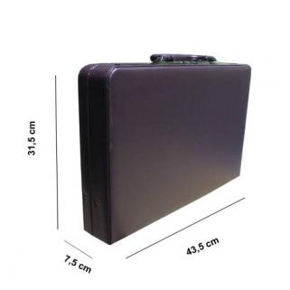 L&Uuml;X EVRAK BOND &Ccedil;ANTASI ŞİFRELİ KALİTELİ ŞIK TASARIM LAPTOP NOTEBOOK B&Ouml;LMELİ