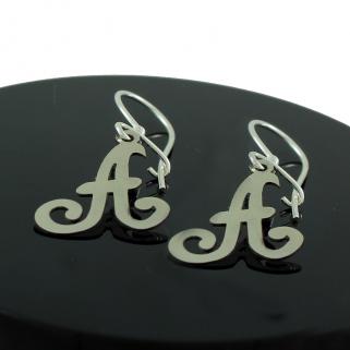 925 Ayar G&uuml;m&uuml;ş Harfli K&uuml;pe T&uuml;m Harfler Mevcut