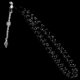 Gümüş Kakma İşlemeli İsim Yazılı Gürcistan Oltu Tesbih