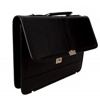 Kilitli Askılı Evrak Çantası ve Dosya Çantası Kaliteli Suni Deri Şık Tasarım 29 cm x 40 cm