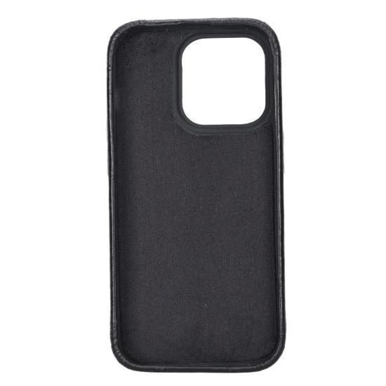 Apple iPhone 14 Pro Uyumlu Deri Arka Kapak ROCK RST1