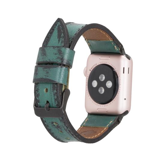 Apple Watch Uyumlu Deri Kordon 38-40-41mm V6