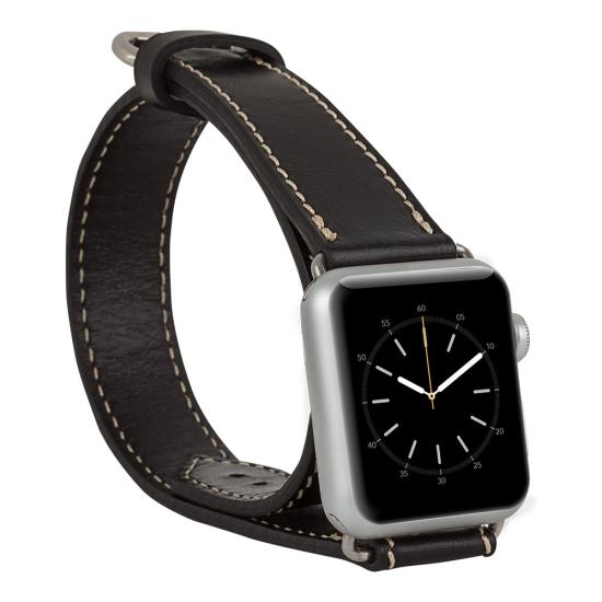 Apple Watch Uyumlu Deri Kordon 38-40-41mm DT RST1