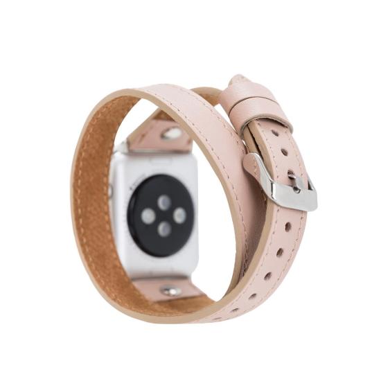 Apple Watch Uyumlu Deri Kordon 38-40-41mm Slim DTST NU1