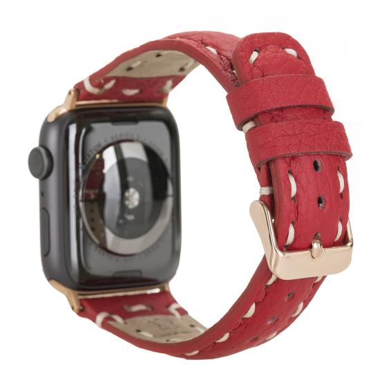 Apple Watch Uyumlu Deri Kordon 38-40-41mm SM43 ERC2