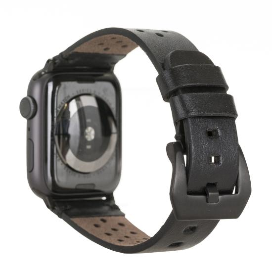 Apple Watch Uyumlu Deri Kordon Vigo 42-44-45mm RST1
