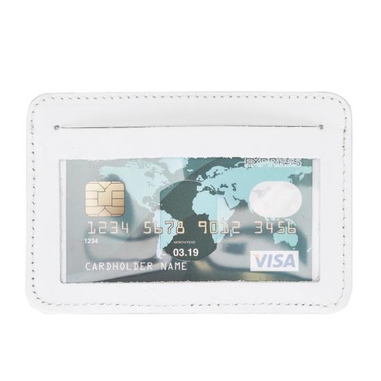 Deri Bozuk Para Cüzdanı FUNC F3 Beyaz