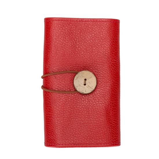 Deri Kablo Aksesuar Taşıma Çantası ERC2 Kırmızı