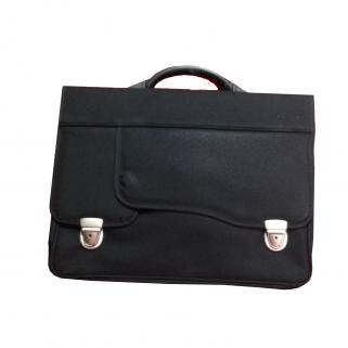      LAPTOP EVRAK OMUZ ASKILI ÇANTA KALİTELİ KUMAŞ SİYAH RENKLİ