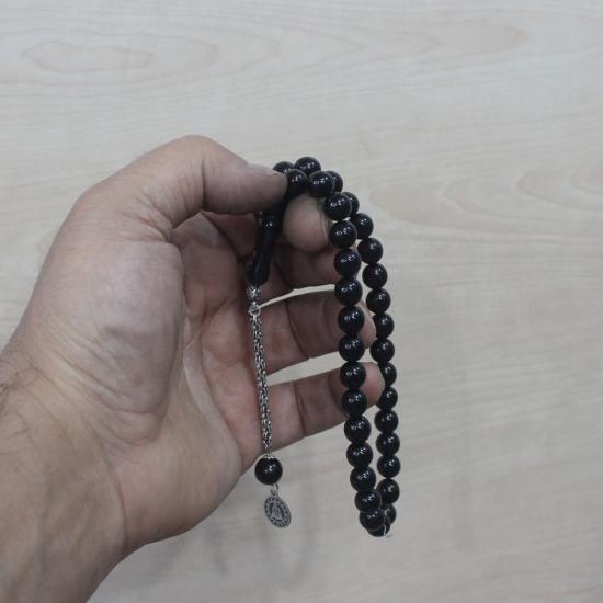 İşlemesiz Sade Sıkma Oltu Tesbih