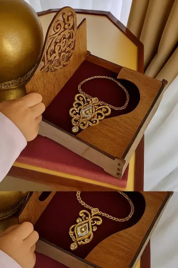 Ahşap Takı Kutusu Takı Organizeri Kutusu