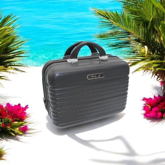 sert makyaj çantası