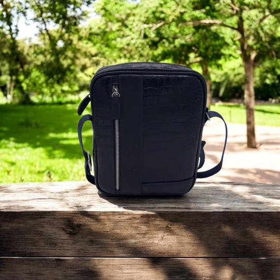 Alpe Gerçek Deri Askılı El Çantası