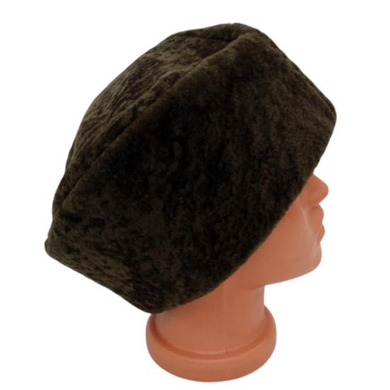 Hakikki Deri Kalpak Gerçek Deri Kuvayi Milliye Kafkas Kalpağı Üst Kalite Bere Şapka Haki Renkli 