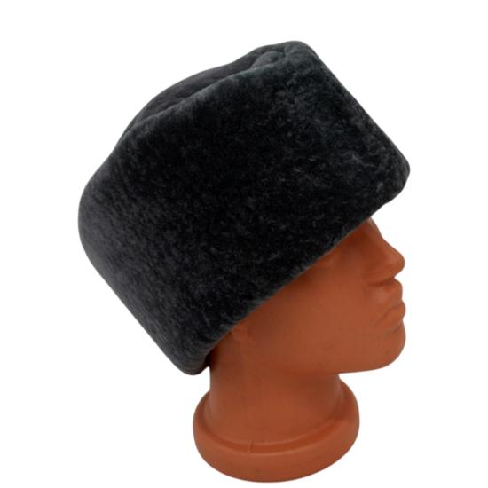 Hakikki Deri Kalpak Gerçek Deri Kuvayi Milliye Kafkas Kalpağı Üst Kalite Bere Şapka Haki Renkli 