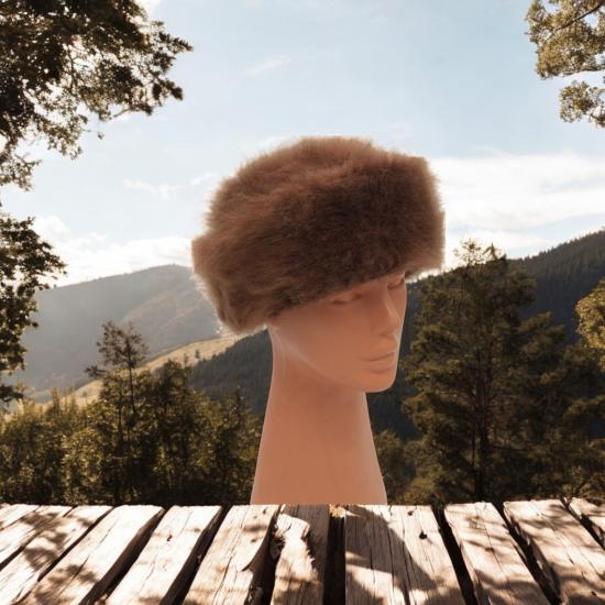 Özel İşçilikli Tiftik Karışımı Papak Bere Kışlık Erkek Kadın Bere Şapka