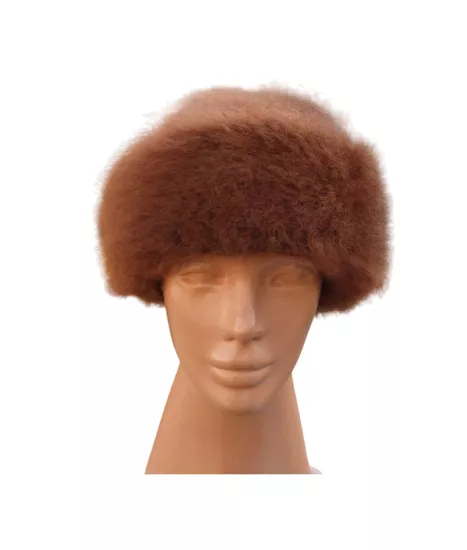 Özel İşçilikli Tiftik Karışımı Papak Bere Kışlık Erkek Kadın Bere Şapka