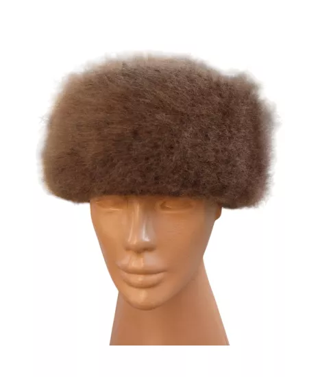 Özel İşçilikli Tiftik Karışımı Papak Bere Kışlık Erkek Kadın Bere Şapka