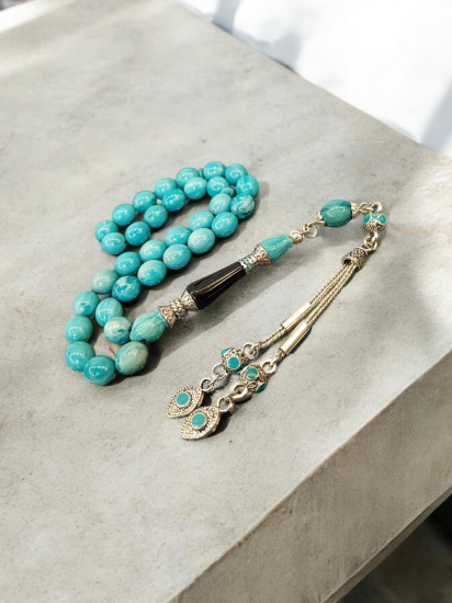 Sıkma kehribar tesbih