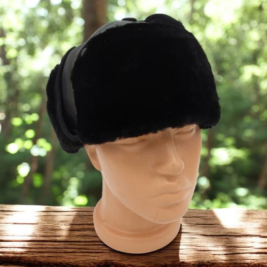 Gerçek Deri Pliot Şapka Ayarlanabilir Tokalı pilot Şapka Bere