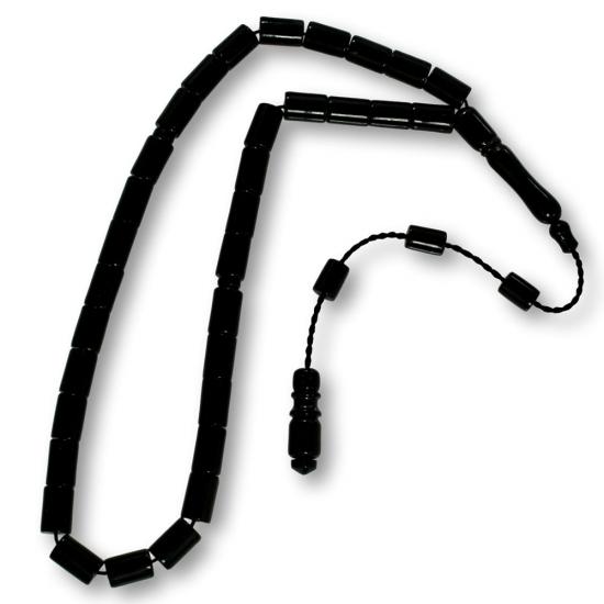 Sistem Püsküllü Kesme Model Hakiki Erzurum Oltu Taşı Tesbih