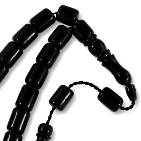 Sistemli 11 x 15 mm Kapsül Model Erzurum Oltu Taşı Efe Maskot Tesbih