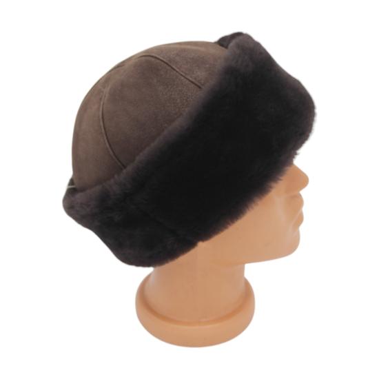  Serdar Model Deri Börk Şapka Bere Kürklü Börk Erkek Börk Kadın Börk 