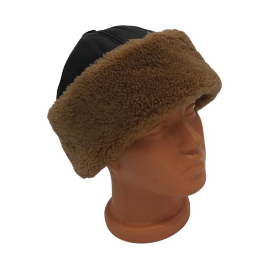  Serdar Model Deri Börk Şapka Bere Kürklü Börk Erkek Börk Kadın Börk 